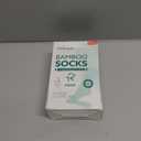 Bamboo Viscose Plus Size Compression Socks Wide Calf 15-20mmHg Knee High Sock for Nurses, Pregnant Women, Travel (3X-Large, 3 Pairs-polkadots1)