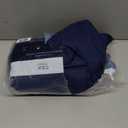 Navy Blue Duvet Cover Queen Size - Extra Soft Queen Size Duvet Cover - Lightweight, Comfy & Breathable - Easy Care & Fade Free with Zipper Closures and Ties - 90" x 90" Inches - Comforter Not Included