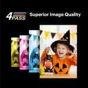 KODAK Mini Shot 2 Retro 4PASS 2-in-1 Instant Digital Camera and Photo Printer (2.1x3.4 inches) Initial 8 Sheets + 60 Sheets Bundle, Yellow