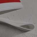 Door Strip Bottom Seal Under Door Sweep Weather Stripping Noise Stopper (White, 5cm Width X 1.2m Length)