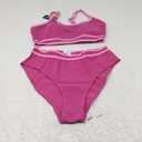 Aimage Women Swimsuit Pink Large