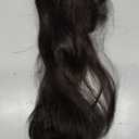 Sisily Clip in Hair Extensions Real Human Hair, 22 inch 120g, Dark Brown, 100% Brazilian Remy Human Hair Clip in Extensions Soft Straight 7pcs Per Set with 16 Clips Double Weft