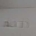 Hedume Set of 9 Clear Acrylic Display Risers for Figures, Buffets, Cupcakes and Jewelry Display Stands