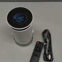 Projector with WiFi and Bluetooth, Mini Projector, 4K 1080P Support Portable Wireless Movie Projectors 220 Rotatable 130'' Screen Auto Keystone Compatible with HDMI/iPhone/TV Stick for Bedroom Indoor