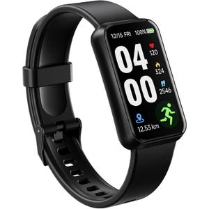 Fitness Smart Trackers with 24/7 Health Monitoring, Heart Rate Sleep Blood Oxygen Monitor/Calorie Steps Counter Pedometer Activity Tracker/Smart Notifications for Men Women