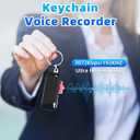 3072Kbps Voice Recorder with AI Smart Triple Noise Reduction Meetings, Interviews，Audio Recorder ，Voice Activated Recorder for Lectures, 64GB Recording Device with 800Hours Store