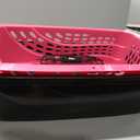 Petmate Dog Crates for Small Dogs & Cat Carriers, Two-Door Plastic Pet Kennel, Top & Front Loading, XS 19" For Dogs Up To 10 lb, Pink, 19.0"L x 10.0"W x 13.0"H