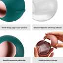 Washable Reusable Gel Lint Roller for Pet Hair, Tecogue Portable Dog Cat Pet Hair Remover for Clothes, Laundries, Sticky Cleaner, Dust Fuzz Fur for Travel Household (White-4pcs)