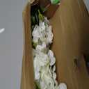 Kimura's Cabin 6pcs White Hydrangea Artificial Flowers Silk Fake Hydrangeas Faux Hydrangea Flowers with Stems for Wedding Bouquets Arrangement Home Table Centerpieces Baby Shower Party Decoration