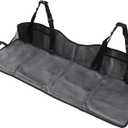 Car Bed Backseat Mat Foldable for Napping Travel Black Gray
