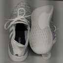 adidas Women's Cloudfoam Pure Sportswear Sneakers (10, White/White/Black)