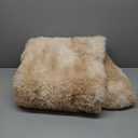 Litanika 4x6 Shag Area Rug for Living Room Bedroom, Tie-Dyed Beige High Pile Soft Plush Shaggy Furry Cream Bedside Playroom Dorm Carpet, Non-Slip, Non-Shedding Modern Indoor Floor Rug