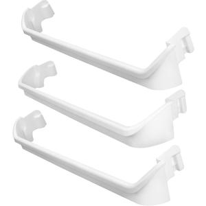 Upgraded 240534901 x2 & 240534701 x1 Refrigerator Door shelf retainer bar Compatible with frigidaire kenmore Rack Bar Rail, Replace PS734936 AP3214631 948952 AP3214630 PS734935 948954 AH734935