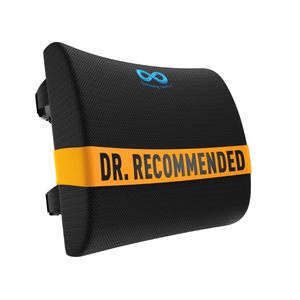Everlasting Comfort The Original Lumbar Support Pillow for Office Chair - Improves Posture, Promotes Back Pain Relief - Superior Back Support for Gaming and Desk Chairs - Lumbar Pillow for Car, Couch