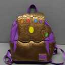 Loungefly Marvel Shine Thanos Gauntlet Mini Backpack