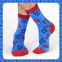 Gamer Gifts for Men, Gaming Socks for Boys, Gamer Crazy Socks for Teens, Christmas Stocking Stuffers, and Novelty Xmas Gifts for Boyfriend Husband