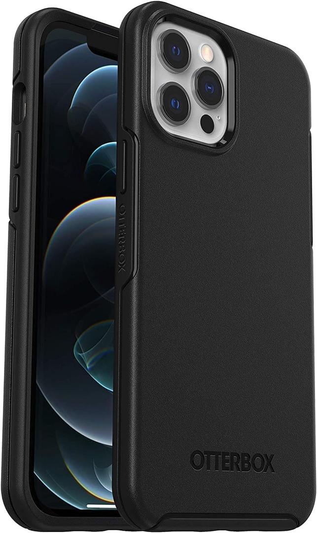 OtterBox Symmetry Case with MagSafe for iPhone 12 PRO MAX (ONLY) - Black - Non-Retail Packaging