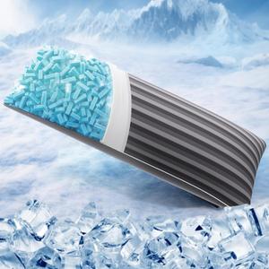 ZonLi Cooling Body Pillow for Adults, Breathable Long Pillow for Bed, Firm Body Pillow for Side Sleeper, Memory Foam Full Length Body Pillows Large -20x54 inch (Grey)