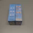 2 x 4-in-1 Pet Steam Spray Brush With Handle, Rubber Brush With Release Button, Dog Comb for Longhair & Shorthair Cat & Dog Cleaner (Blue)