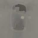 Rubbermaid Wrap N' Craft Plastic Wrapping Paper Organizer Storage Container with Top Ornament Storage Compartment for 20 Standard 30 Inch Rolls, Clear