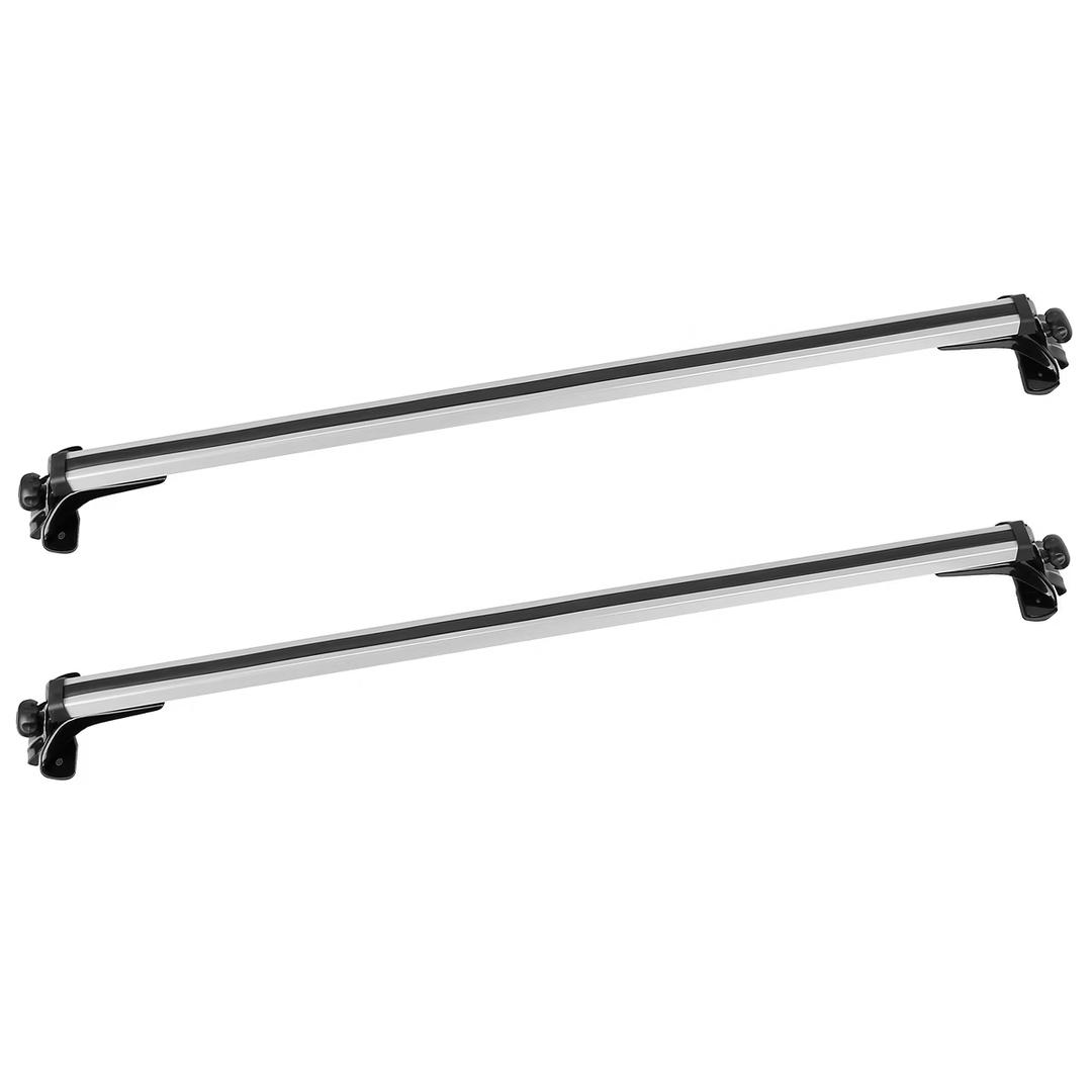 iMountek"47.24" Universal Roof Rack Cross Bars, Aluminum Cargo Carrier with 165LBS Capacity for Vehicles"Silver