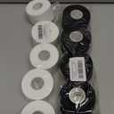 ADMITRY Athletic Tape 9Pack Black and White Sports Tape,Strong Stick No Sticky Residue for Hockey Climbing Sports Medical Splints