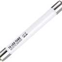 F4T5/WW Bulb LED Replacement T5 Tube 6 inch, 3000 Kelvin, Warm White, 3W, G5 Base, 390 Lumens, Plug and Play, Operates with Compatible Electronic Ballast, Frosted, 1 Piece