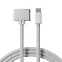 140W USB-C to Magnetic 3 Cable, 6.6 FT Magnetic Safe Fast Charging Cable for 14 16 MacBook Pro 2024 M3 Pro & Max, Air 2022 M2, MacBook Pro 2023 M2 Pro & Max (White)