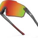 KastKing Etowah Polarized Sports Fishing Sunglasses, With PuriVex Protective Lens Coating, Rimless Wrap Design, Men Women