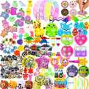 212-Pack Assorted Party Favors Gift Toy Set for Boys Girls, Novelty Items for Events, Prize Drawings, Carnival Favors, Surprise Bag Fillers, Celebration Supplies Class Gift for 3 Years and Above