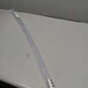 Frameless Shower Door Bottom Seal Shower Sweep with Drip Rail for 3/8" Glass,36" Long, Vinyl, Clear