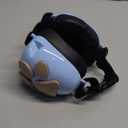 Upgraded Dog Ear Muffs for Noise Protection - 22dB NRR Noise Cancelling Headphones with Dog Paw Design, Calming Earmuffs for Thunder, Fireworks & Hunting (M, Light Blue-Gray)