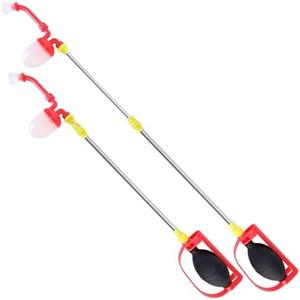 Shupakul Set of 1 Diatomaceous Earth Powder Duster-11 to 41.5 Inch Adjustable Bulb Duster Sprayer-Detachable Multi Purpose Garden Powder Sprayer for Indoor Outdoor Garden Spraying Powder