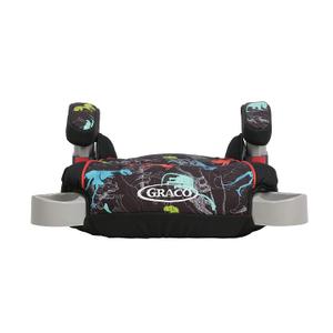 Graco TurboBooster Backless Booster Car Seat, Dinorama, for Ages 4-10, 40-100 Pounds, Up to 57 Inches Tall