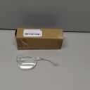 (Must Buy Both Eye) Metalless Reading Glasses Different Strength Each Eye Transparent-Left Eye+2.5