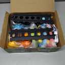 Train Set for Toddlers w/Steam, Music & Lights - Electric Train Toy for Kids with Tracks Accessories, Includes 3 Animals Car : Lion Gorilla and Elephant, Best Gifts for 1-3 4 5 6+ Years Old Boys Girls