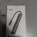 Acer 5 in 1 USB C Hub with 4K HDMI, 100W Power Delivery, 3 USB A Data Ports, USB C to HDMI Multiport Adapter for Laptop, PC, Tablet, MacBook Neo/Pro/Air, iPad Pro/Air, iMac, iPhone 17/16/15