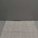 vctops Rustic Lattice Cotton Linen Decorative Throw Pillow Cover Embroidery Square Cushion Cover Pillowcase for Sofa Bedroom Couch (Plaid Coffee,24"x24")