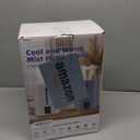 6L Humidifiers for Bedroom Large Room Home, Cool and Warm Humidifier for Plants Mist Top Fill Desk Humidifier Essential Oil Diffuser, Quiet Humidifiers with Adjustable Mist,360Nozzle-Black