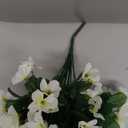 Artificial Fake Hanging Flowers Plants Trailing Vines, 9 Pieces