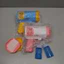 LUSJNGE 2 Bubble Gun with 2 Bottles Refill Solution for Kids, 40-Hole Light Up Bubble Machine for Toddlers 1-3, Bubble Blaster Maker, Party Favors Toys for Boys Girls 4-8 Birthday Gifts