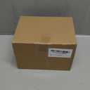 CHANCETSUI Stackable Storage Bins lids For Office: 5X7 White Storage bins, Office Desk Accessories Storage Containers with Lids, Stackable Bins for Home and Office Organization, bamboo Lid, 2 Pack