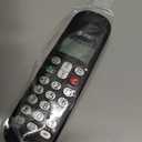 AT&T EL1101 DECT 6.0 Cordless Phone with Caller ID, Lighted Keypad, LCD Display, Full Duplex Speakerphone  ECO Mode, Quiet Mode,
