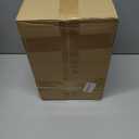 6pcs Glass Vase Set with Artificial Eucalyptus Leaves Stems, Vintage Clear Flower Vases for Centerpiece Table Decorations Farmhouse Wedding, Cylinder Vase for Home Decor Party Bathroom Office Shelf