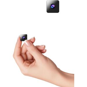 Hidden Tiny Camera 2026 Mini 1080P HD Only 0.9 Inch Small Magnetic Security Home WiFi Micro Wireless Camera Nanny Cam with Motion Detection,Cloud & SD Storage,Night Vision,Wide Angle for Home Indoor