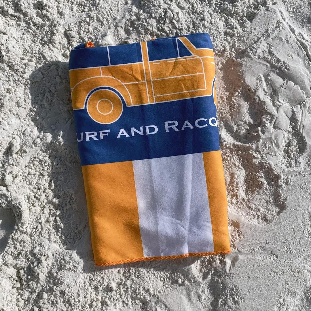 Towels, Quick Dry, Sand Resistant, Light Weight and Compact (Beach Stripe Orange, 78 x 35 Towel) Towels, Quick Dry, Sand Resistant, Light Weight and Compact (Beach Stripe Orange, 78 x 35 Towel)