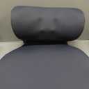 28.7'' Long Lumbar Support Pillow for Office Chair with Air Bag, Memory Foam Back Support Pillow for Lower Back Pain Relief Backrest/Back Support for Office Chair, Improve Posture (Grey)