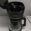 Mr. Coffee 12-Cups Automatic Drip Coffee Maker, Stainless Steel and Black 