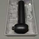 Blackhead Remover Vacuum - Fore Cleaner and Blackhead Extractor with 3 Adjustable Suction Levels - 5 Probes - Pore Vacuum Kit for Women&Men (Black)