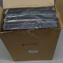 Sasylvia 3 Pcs Large Size Jewelry Display Box Glass Display Cases, Necklace Organizer Box, Earrings Ring Holder 13.8 x 9.5 x 2 Inches (Black)